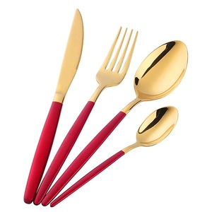 Ensembles de couverts de toutes tailles de qualité supérieure pour hôtel et restaurant utilisation de la restauration ensemble de couverts en métal en laiton - Product Image 4