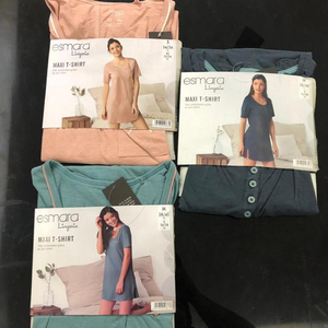 Robes maxi, t-shirts et hauts décontractés d'été pour femmes, de qualité supérieure, de marque, coupe classique, stock du Bangladesh. - Product Image 2
