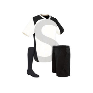 Uniforme de entrenamiento de fútbol personalizado para hombre de equipo y Club, kits de camiseta de fútbol a rayas Retro de ajuste cómodo sublimado de malla grande Premium - Product Image 1