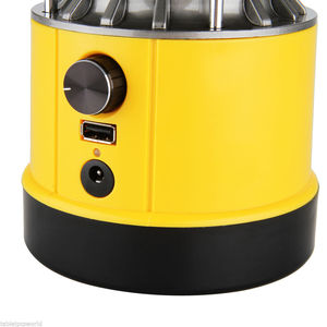 4W Xách Tay Năng Lượng Mặt Trời Cắm Trại Đèn Lồng LED Survival <span class=keywords><strong>Lantern</strong></span> 500 Lumens Sạc 4400Mah Pin <span class=keywords><strong>Lithium</strong></span> Sạc Năng Lượng Mặt Trời - Product Image 4