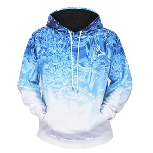 Top Selling Men Sublimation sky color full sublimation hoodies print