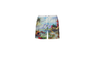 Men's Premium Quality 100% Cotton Comfortable Stylish Shorts Breathable Custom Sublimation Printing Mid Drawstring High Street - Product Image 5
