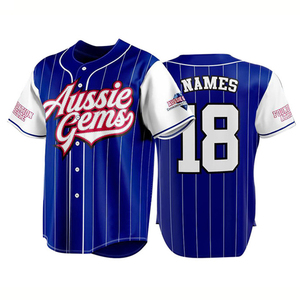 Maillot de baseball, vêtements d'équipe athlétique, uniforme sportif personnalisé, tissu léger et respirant, tissu de performance durable, vêtements d'entraînement pour les matchs - Product Image 1