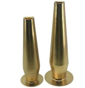 Ensemble de porte-bougie Design Unique, porte-bougie en métal doré brillant, décoration de mariage, décoration de maison 1 pièce - Product Image 2