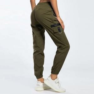 Pantalones Deportivos de Verano para Mujer, Hechos a Medida, de Forro Polar 100% Algodón, Estilo Cargo, con Dobladillo, para Hacer Ejercicio, Gimnasio o Descanso - Product Image 6