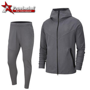 Survêtement Oem Logo personnalisé Ensemble de jogging unisexe Survêtement pour hommes 100% Polyester Sportswear personnalisé - Product Image 3