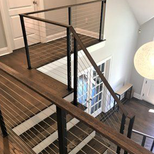 Système de garde-corps en <span class=keywords><strong>acier</strong></span> inoxydable 304 316 <span class=keywords><strong>pour</strong></span> balcon, clôture en treillis métallique, garde-corps en câble <span class=keywords><strong>pour</strong></span> escalier, <span class=keywords><strong>terrasse</strong></span> - Product Image 3