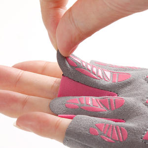 Guantes de entrenamiento de dedos completos para hombres y mujeres con soporte para muñeca Guantes de cuero para levantamiento de pesas para ejercicios de gimnasio - Product Image 2