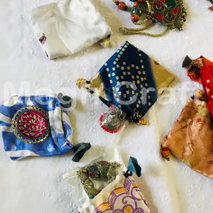 Kleine Sieraden Pouch-Groothandel Zijde Trekkoord Boodschappentas-Recycle Boodschappentas-Relatiegeschenk Tas