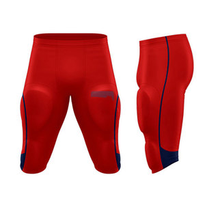 Uniforme de Football américain personnalisé, pantalon avec poches, 100% spandex, bon marché, pour jeunes américains, 1 pièce - Product Image 4