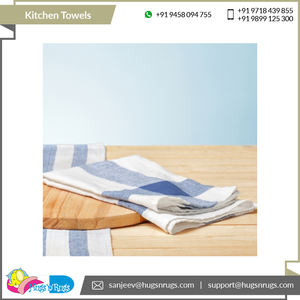 Nouveau Design Collection Haute Absorption d'Eau 100% Coton Fournisseur de Serviettes de Cuisine Dernier Stock Arrivé - Product Image 5