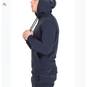 Sudaderas con Capucha Personalizadas con Logotipo Bordado, Tejido de Algodón y Felpa, Ecológicas, para Hombre, Sudaderas de Forro Polar al por Mayor, Tallas Grandes - Product Image 2