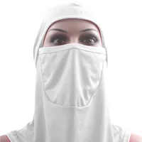 Grosir Jersey Sytetchy Wanita Muslim Jilbab Mini Niqab Kerudung Wajah