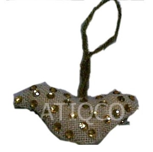 Atiqco Model 926 Luxury Eco-Friendly Silver Indian Iron Beaded <b>Star</b> X-Mas <b>Hanging</b> Decoration for Christmas & Party Use - Product Image 3