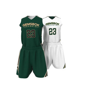 ชุดบาสเก็ตบอลเต็มตัวสำหรับผู้หญิงชุดบาสเก็ตบอลคอวีแห้งเร็วระบายอากาศสวมใส่สบาย - Product Image 1