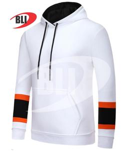 Sweat à capuche pull-over pour hommes de haute qualité Streetwear imprimé avec logo personnalisé pour la technique d'impression de bouffée d'hiver teint en plaine - Product Image 3