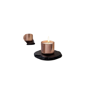 Contenedor de vela de cobre negro y dorado, decoración del hogar a la moda para Pascua y otras ocasiones especiales, diseño de tarro de Color personalizado - Product Image 4