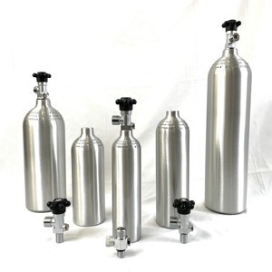 12OZ <strong>0.5L</strong> New Design <strong>Co2</strong> <strong>Cylinder</strong> Taiwan High Pressure <strong>0.5L</strong> New Design Cap Aquarium <strong>Co2</strong> <strong>Cylinder</strong> with W21.8 Face Side Valve