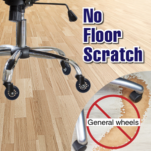 Rueda de PU de alta calidad de diseño moderno 70x23mm de bajo ruido para uso en sillas de oficina en la escuela y la sala de estar Yeou Cherng - Product Image 4