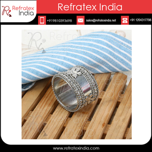 Vente directe usine : Anneaux de serviette en rayonne élégants faits à la main pour la décoration de table, idéaux pour la restauration, l'hôtellerie et les événements (export) - Product Image 2