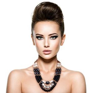 Ensemble de collier Tribal en résine, collier traditionnel, chaîne, plaqué or Rose, vente en gros, mode Simple, femme - Product Image 2