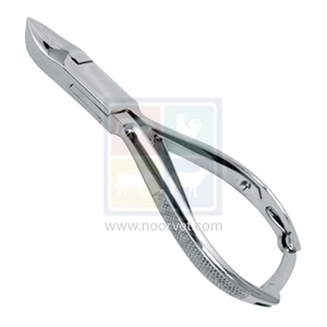 Équipement vétérinaire Coupe-dents de porc en acier inoxydable avec support pour cochon et feuille à ressort - Product Image 1