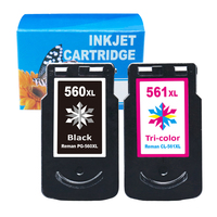 Uniplus — cartouche d'encre PG, 560, CL, 561 XL, avec puce de réinitialisation, pour imprimante Canon Pixma, TS5350, TS5351, TS5353, TS7450