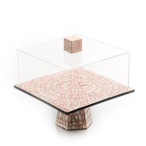 New Arrival Design Luxury Home and Hotel Mother of Pearl Cake Server Stand Tableware <b>Accessories</b> Mother of Pearl Cake Stand - Product Image 2