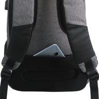 Sac à dos pour ordinateur portable unisexe de 15 pouces, tendance 2022, de haute qualité, avec chargement USB, géométrique, imperméable, antivol, fermeture éclair, 24L, polyester