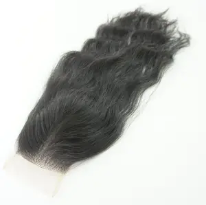 Vezel Lang Steil Haar Weven Met Sluiting Ombre Full Head Pack Groothandel Hair Extensions Voor Export In Bulk