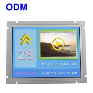Indicador TFT de diseño moderno Pantalla de señalización digital Ascensor LCD Video Multimedia Monitor de publicidad Piezas clave del elevador - Product Image 3
