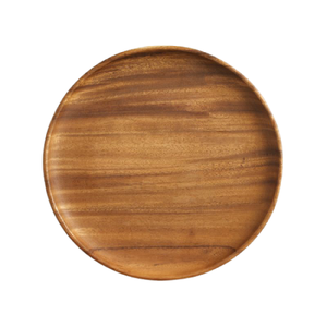 Placa de cargador de madera de diseño clásico, mesa de comedor, placa de cargador de forma redonda para uso en restaurante de Hotel en casa - Product Image 5