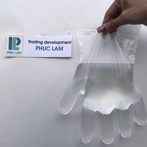 High Quality HDPE Disposable <b>Gloves</b> Medium Size Best Price Wholesale for Summer Winter Protection <b>Food</b> Cleaning MOQ 100pcs - Product Image 3