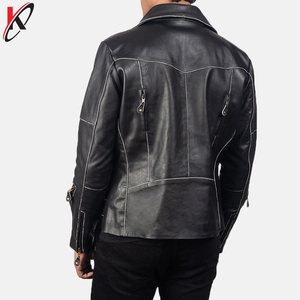 Men's <b>Winter</b> <b>Leather</b> <b>Jacket</b>-Waterproof Breathable Customizable High Quality Casual Coat - Product Image 6