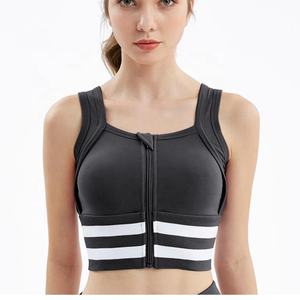 Soutien-gorge de sport grande taille pour femmes, sexy, croisé au dos, culotte de Yoga, vêtements, Fitness, nouvelle collection - Product Image 6