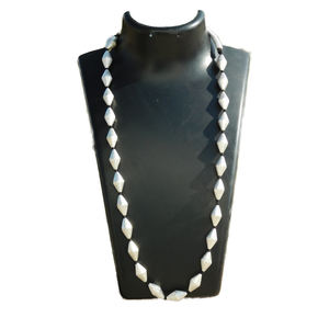 Collier traditionnel en perles argentées pour femmes et filles, fait à la main, tribal, pendentif dolki, nouveau design - Product Image 1