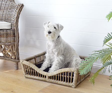 Handgefertigtes Vietnamesisches Bambus-Hundebett mit Streifenmuster und  Abnehmbarem Bezug, Wasserdicht & Umweltfreundlich| Alibaba.com