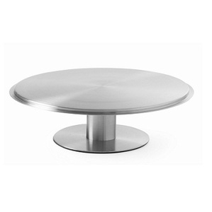 Ensemble de support à gâteaux type miroir à roulettes, support à pâtisserie en cristal, pour décoration de mariage, fête d'anniversaire, 2 motocyclistes - Product Image 1