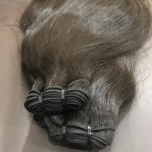 วิกผมต่อผมมนุษย์แบบอินเดียช่อผมต่อแบบไม่ผ่านกระบวนการผมไม่พันกันสไตล์2021ใหม่ - Product Image 1