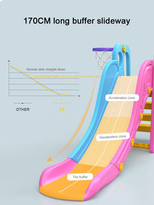 Diapositives Pvc en plastique pour l'intérieur, nom personnalisable, idéale pour un terrain de jeux, cm - Product Image 3