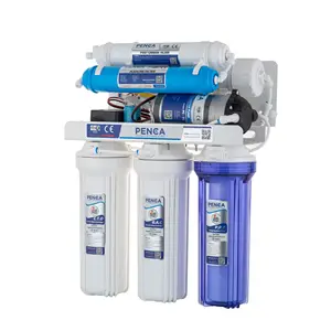 Sistema de filtro de agua bajo fregadero de 6 etapas, purificador de agua potable alcalino doméstico para beber en el hogar