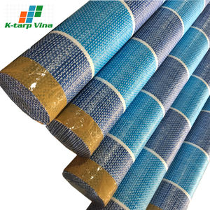 El mejor distribuidor en Vietnam para láminas de plástico de lona de polietileno PE a rayas de 530Gsm personalizadas con servicio de corte Premium - Product Image 3