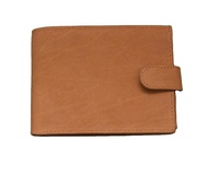 Dompet kartu lipat tiga gaya bisnis antik pria kualitas tinggi dompet panjang pendek koin saku kuda gila Logo RFID poliester