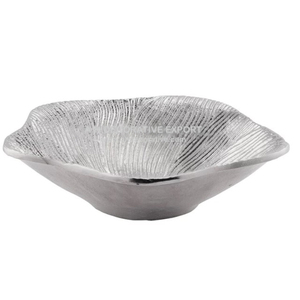 Acabado de oro de lujo de aluminio con Base redonda, servicio para decoración de fideos y arroz para mesa superior - Product Image 6
