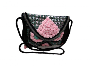 Sac bohème Banjara fabriqué à la main de l'inde sac en Jute multicolore Boho Festival fabriqué à la main brodé par un artisanat de qualité - Product Image 3