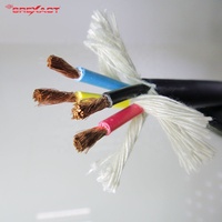Cable de Altavoz Profesional OFC de 4x2.5mm, Par Trenzado, Cubierta de PVC, Blindado con Trenza, 4 Núcleos, 300V, Azul, en Stock