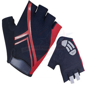 Guantes de Ciclismo de medio dedo para deportes al aire libre para hombres y mujeres, antideslizantes, transpirables, sublimados por el proveedor del fabricante para uso en bicicleta - Product Image 5