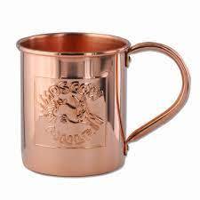 Tazas de cobre sólido puro superior para mula de Moscú por las exportaciones de jamsons Tazas de mula de Moscú martillado antiguo Tazas de cerveza de níquel Ling para - Product Image 3