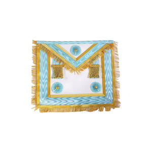 Puños de guanteletes masónicos reales de Arco Real de alta calidad bordados pasado alto sacerdote Regalia regalos novedosos - Product Image 5