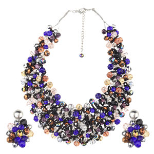 Handmade Trendy Romantic Bib Choker <b>Chain</b> <b>Necklace</b> for Children's New Indian Fashion Beaded Accessories Available for Export - Product Image 1